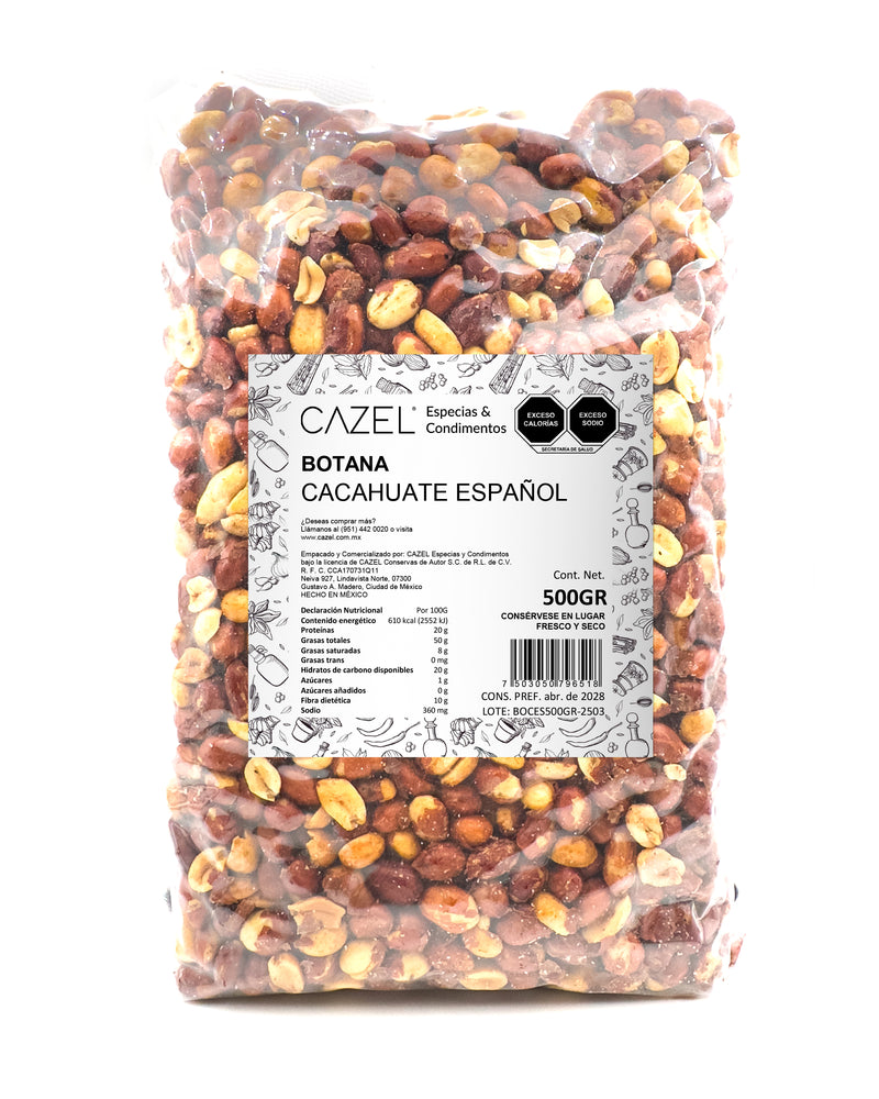 Cacahuate Tipo Español 500GR