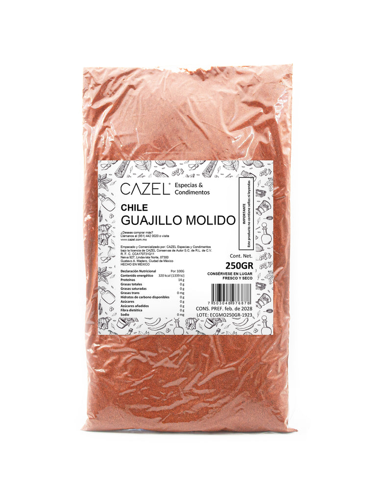 Chile Guajillo Molido 250GR