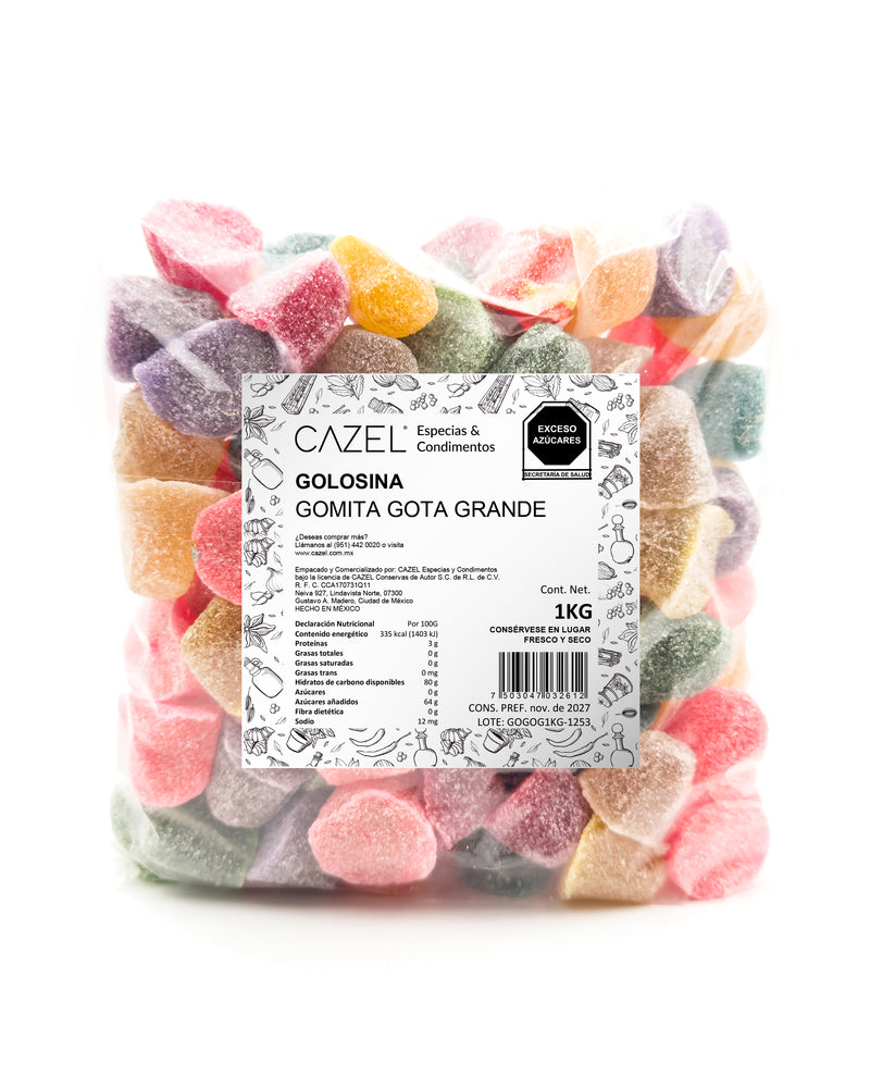 Gomita de Gota Varios Sabores 1KG