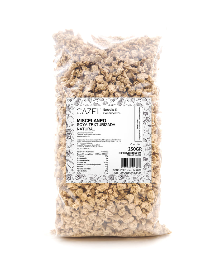 Soya Texturizada Natural 250 GR