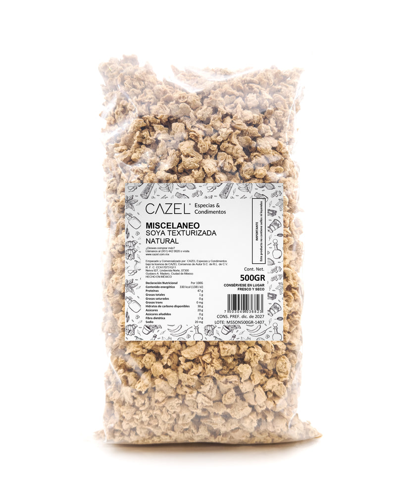 Soya Texturizada Natural 500 GR